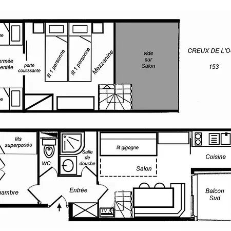 Résidence Creux De L Ours D - Agreable Duplex Skis Aux Pieds - Proche Des Commerces Mae-9664 Appartamento *